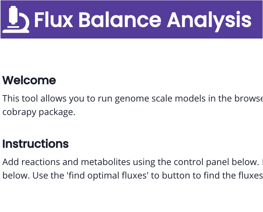 fluxbalanceanalysis.com screenshot